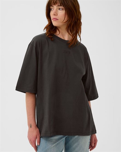 Gestuz - GZSimma Emb T-shirt - Black